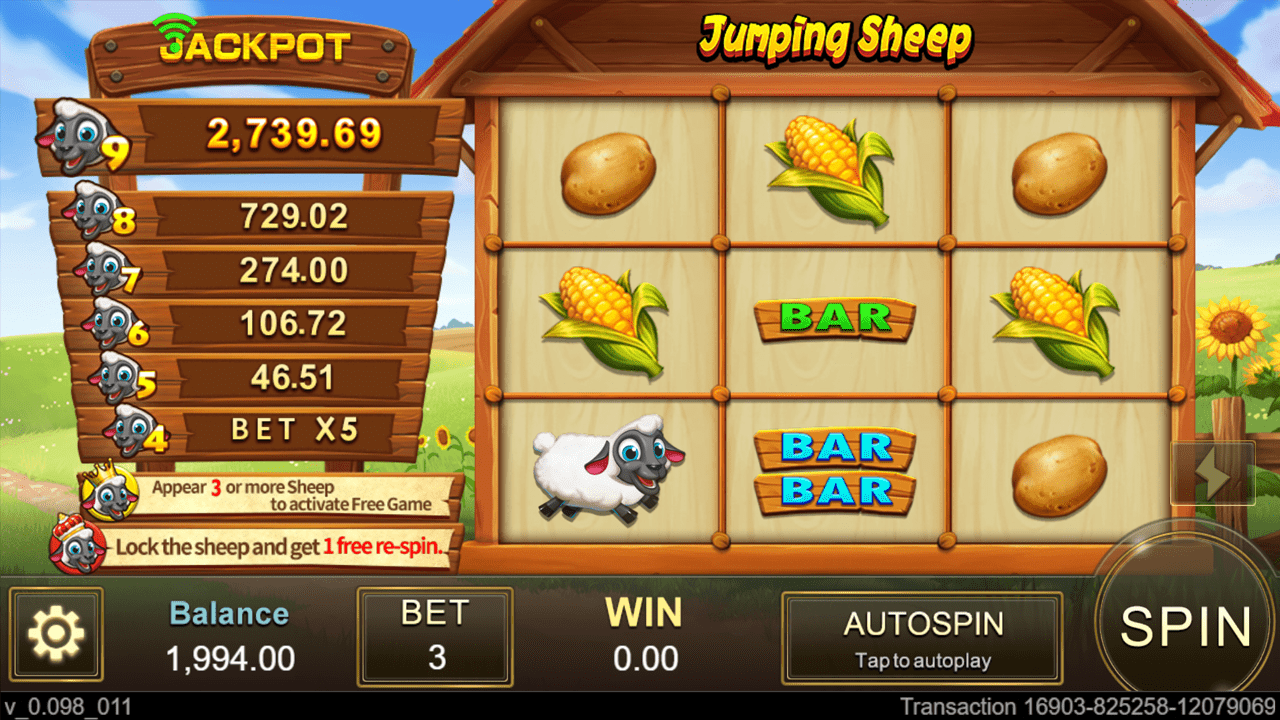 Jumping Sheep