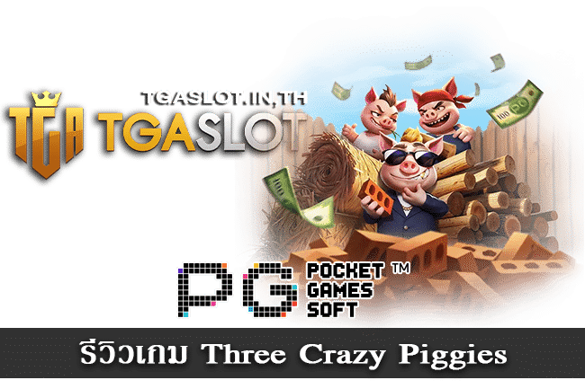 รีวิวเกม Three Crazy Piggies